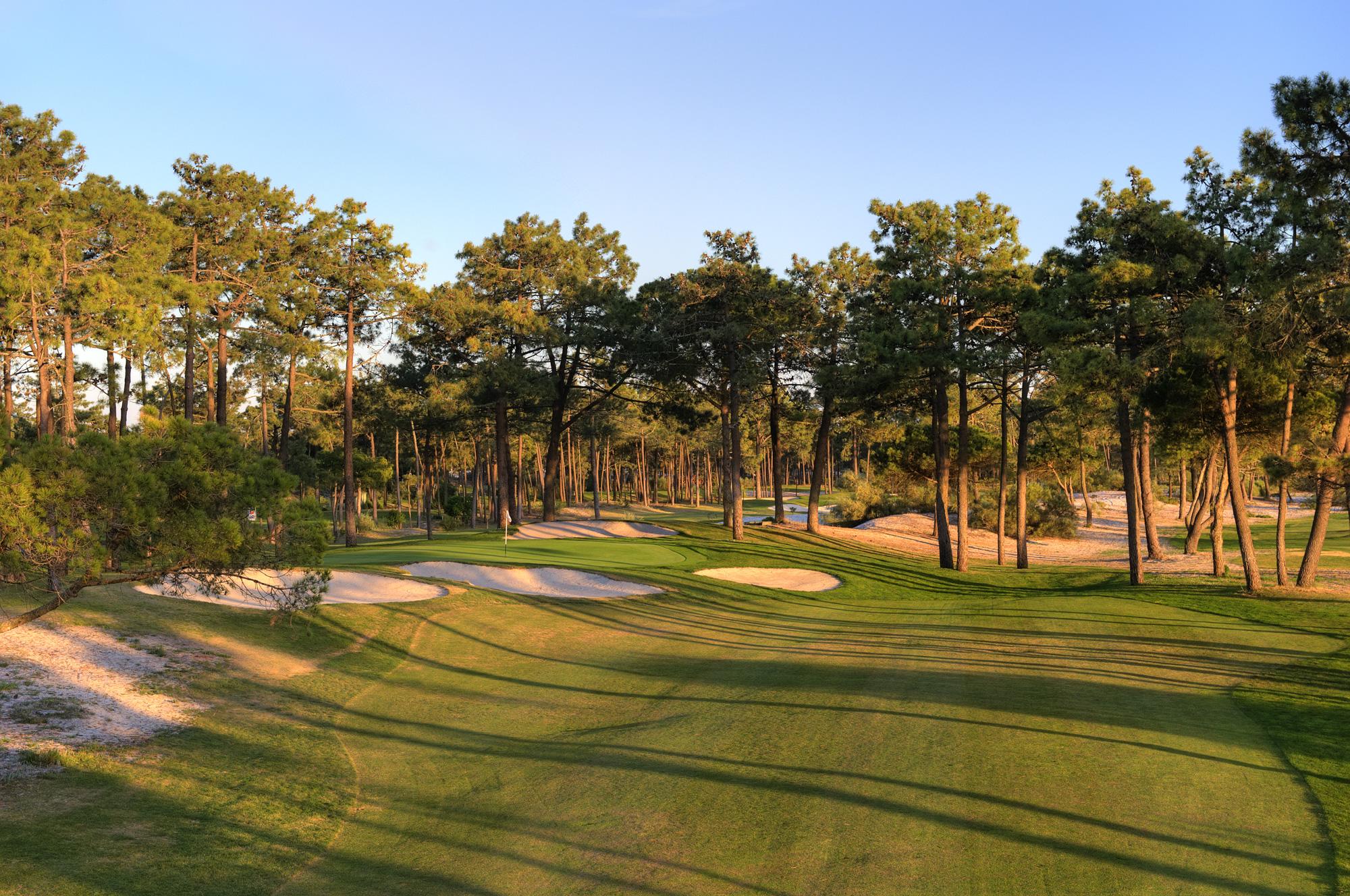 View Troia Golf's picturesque golf course in pleasing Lisbon.