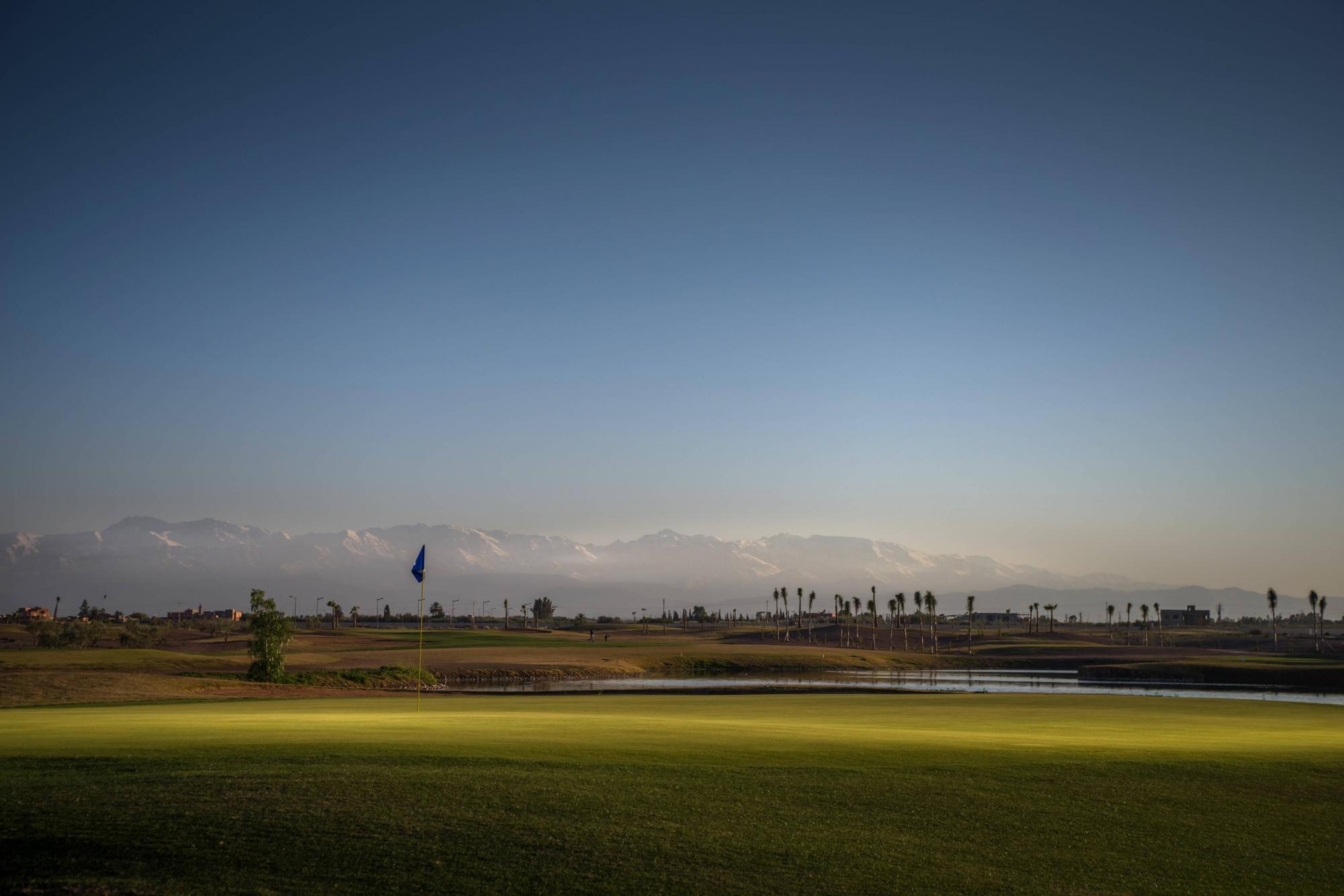 View The Tony Jacklin Marrakech's lovely golf course in brilliant Morocco.