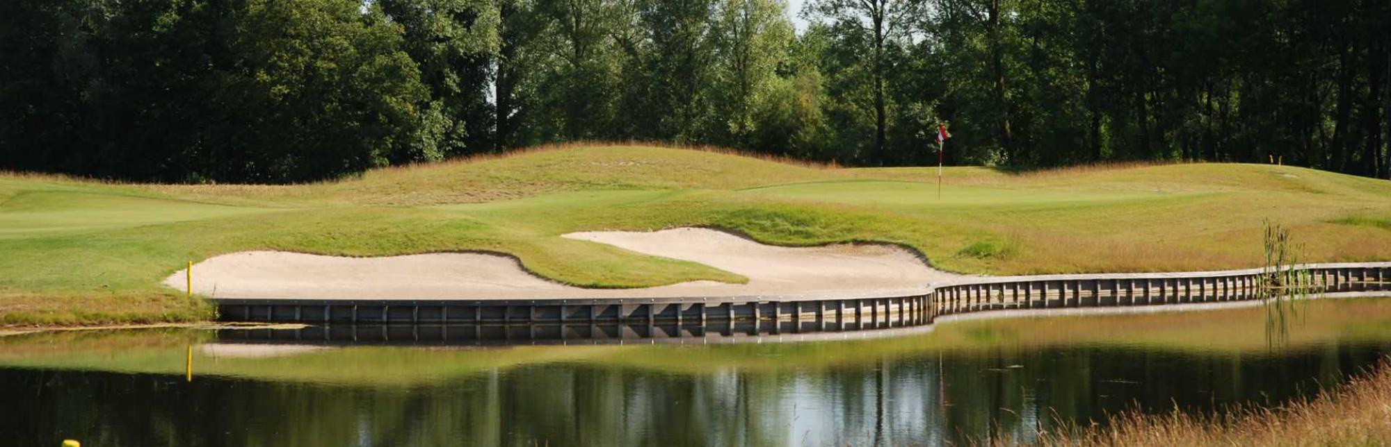 The Damme Golf  Country Club's beautiful golf course in magnificent Bruges  Ypres.