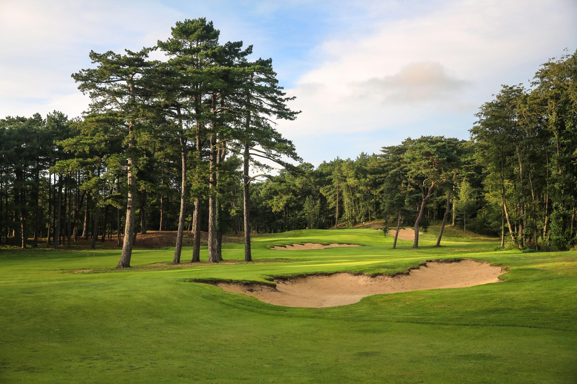 The Hardelot Les Dunes's scenic golf course in faultless Northern France.
