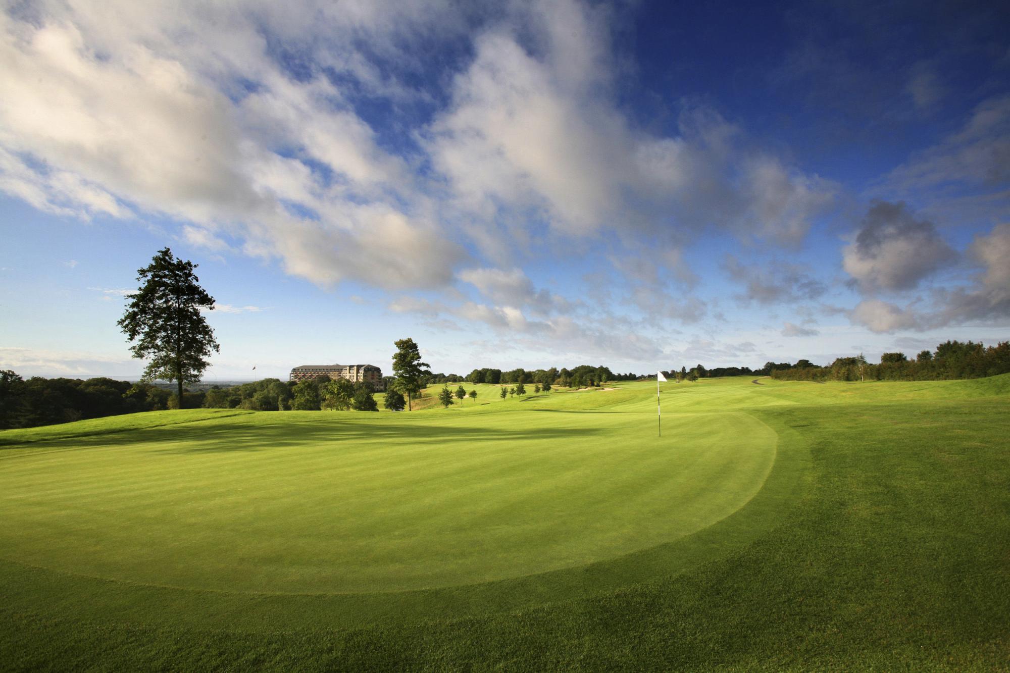 The Roman Road Course at Celtic Manor Resort's lovely golf course in dramatic Wales.