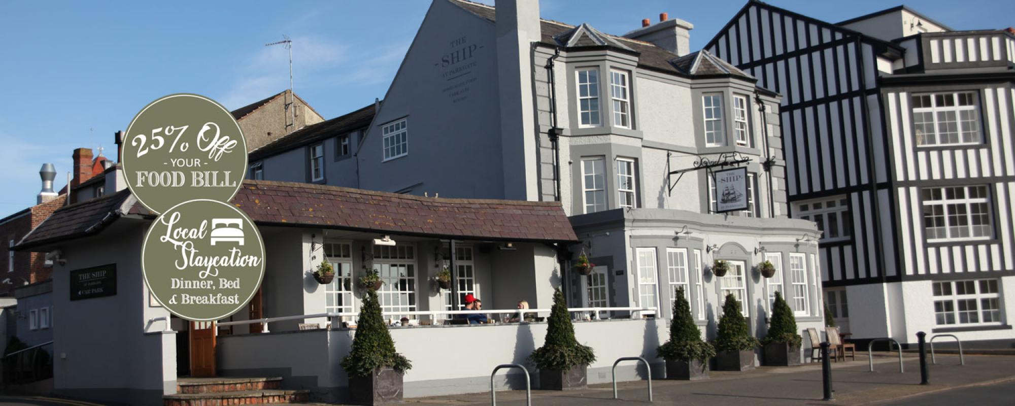 The Ship Hotel Exterior