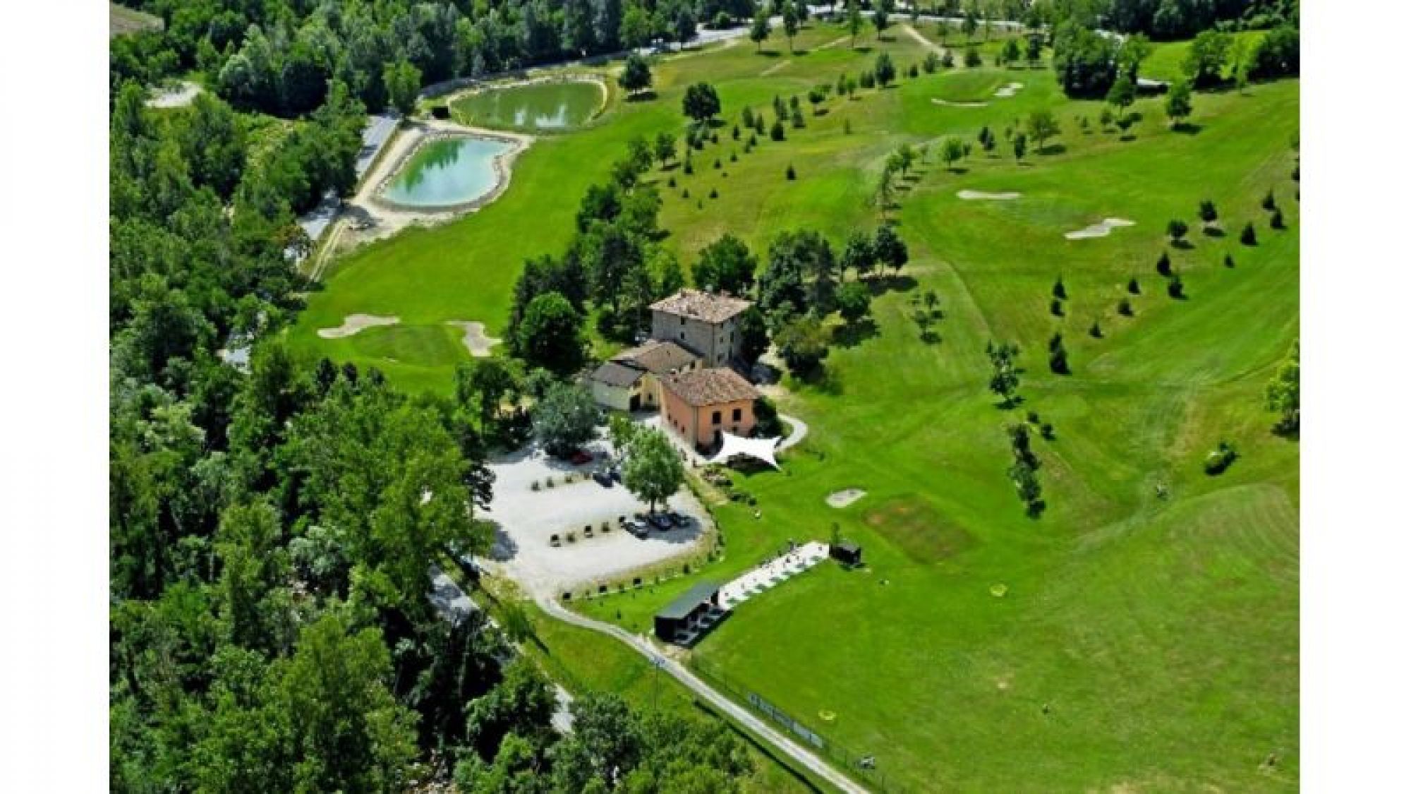 View Molino del Pero Golf Club's lovely golf course within impressive Northern Italy.