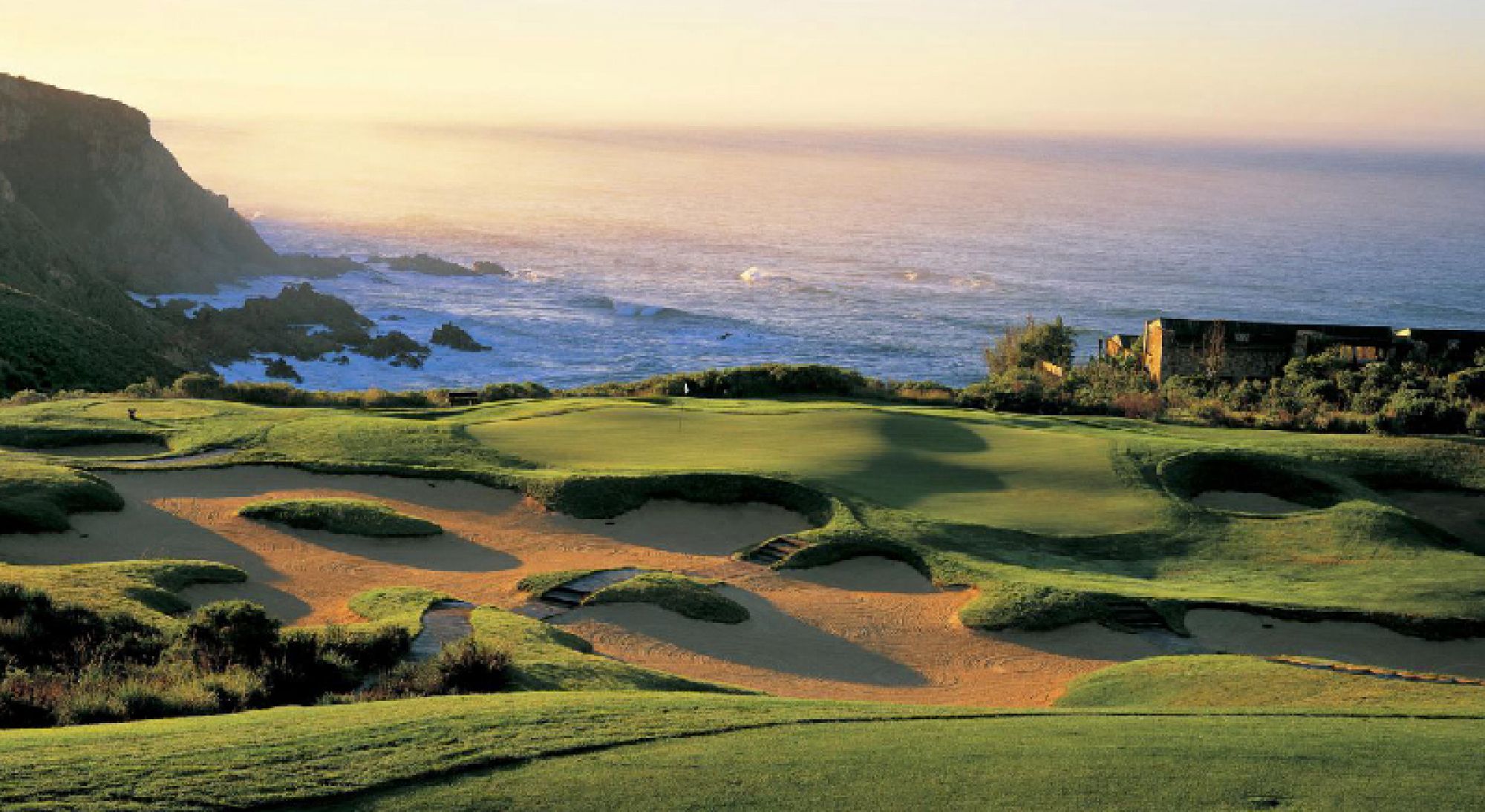 View Pezula Championship Course's picturesque golf course in astounding South Africa.