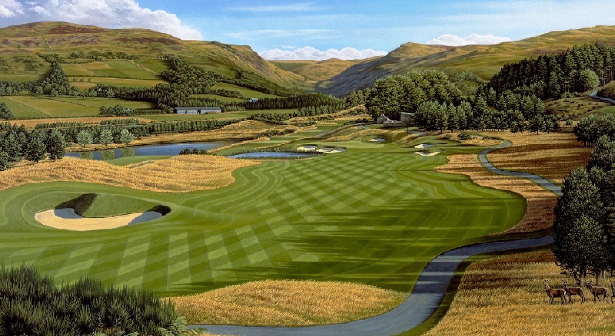 The PGA Centenary - Gleneagles offers several of the most desirable golf course within Scotland