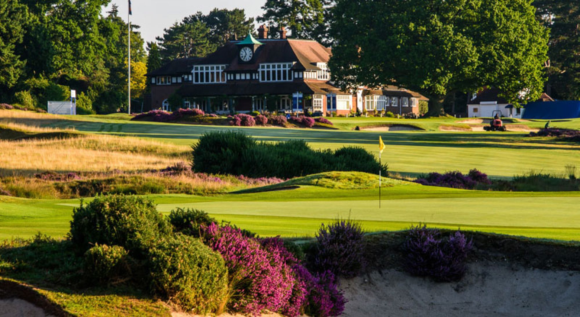 View Sunningdale Golf Club's scenic golf course situated in stunning Surrey.
