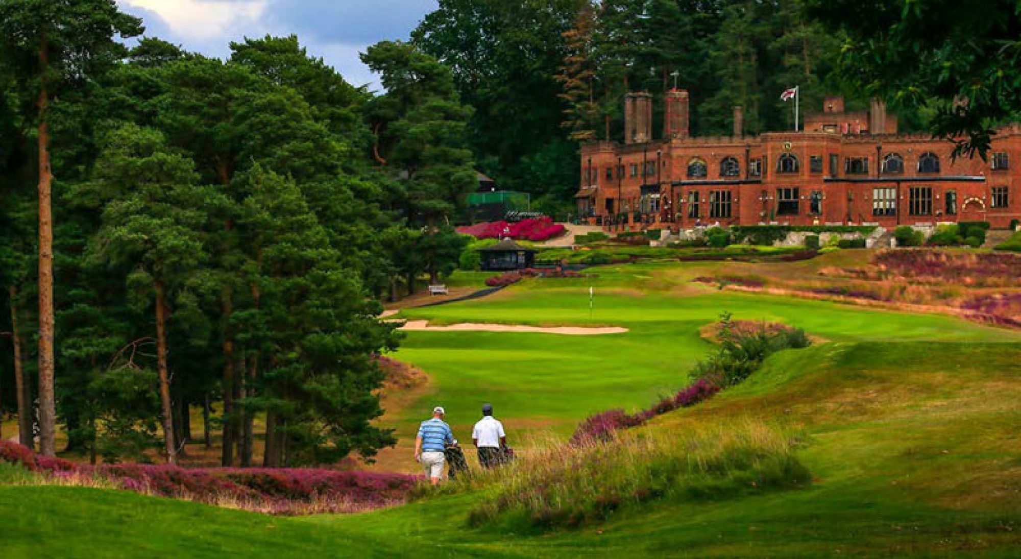 The St George's Hill Golf Club's lovely golf course within sensational Surrey.