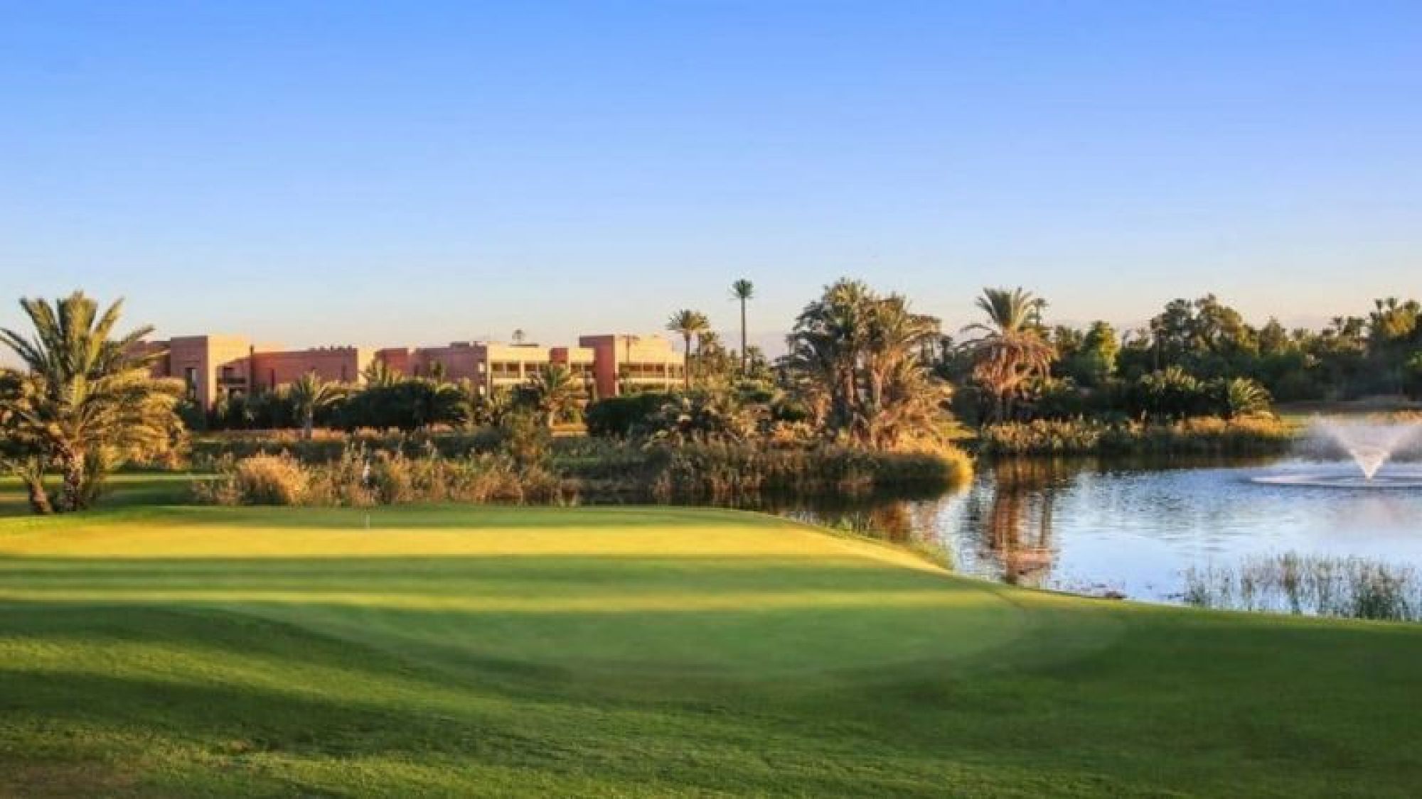 The PalmGolf Marrakech Ourika's lovely golf course situated in vibrant Morocco.