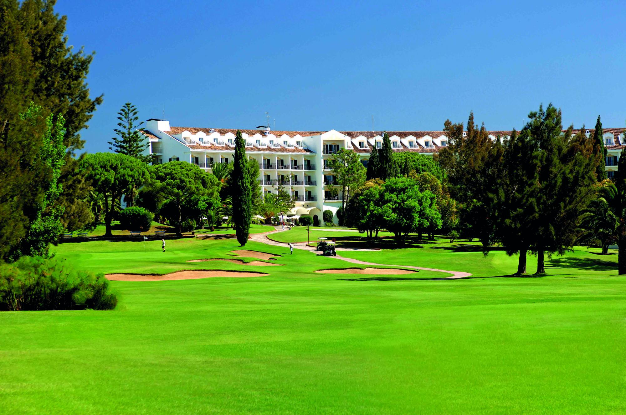 View Penina Golf Resort Hotel's beautiful golf course in vibrant Algarve.