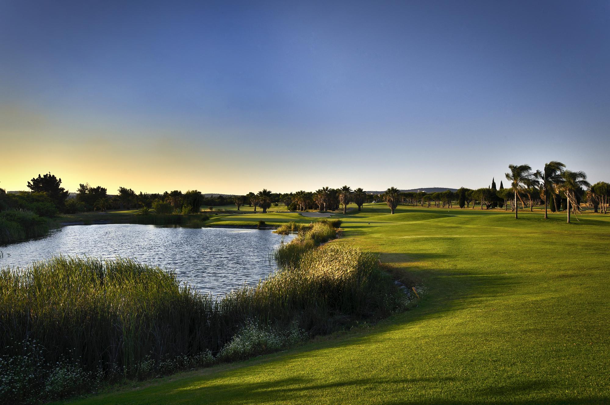 View Dom Pedro Laguna Golf Course's picturesque golf course situated in pleasing Algarve.