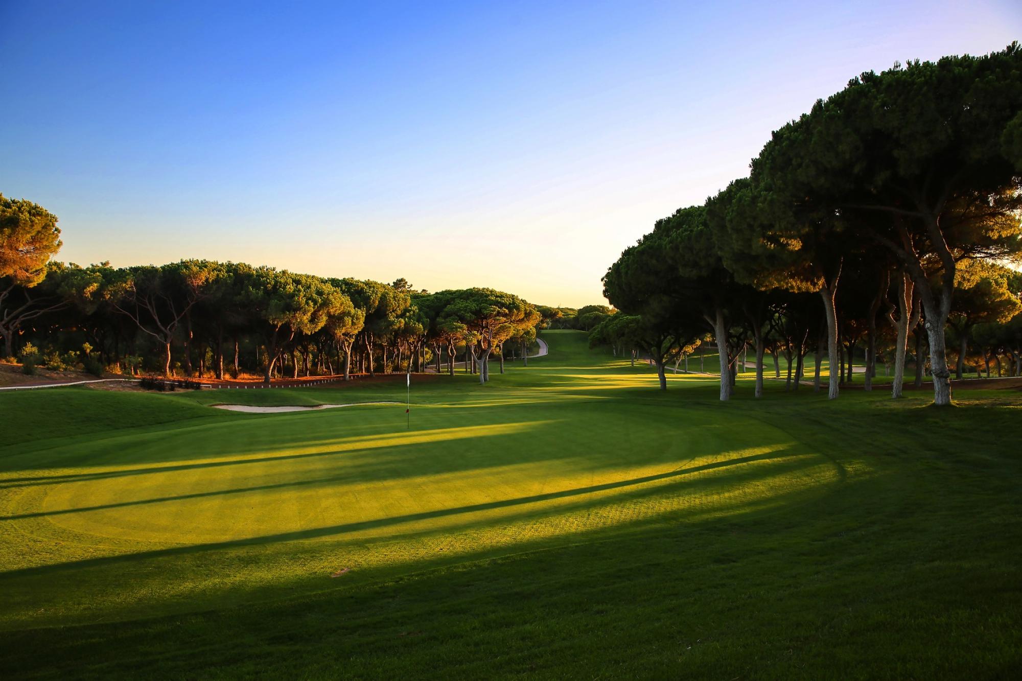 View Dom Pedro Vilamoura Old Golf Course's picturesque golf course within magnificent Algarve.