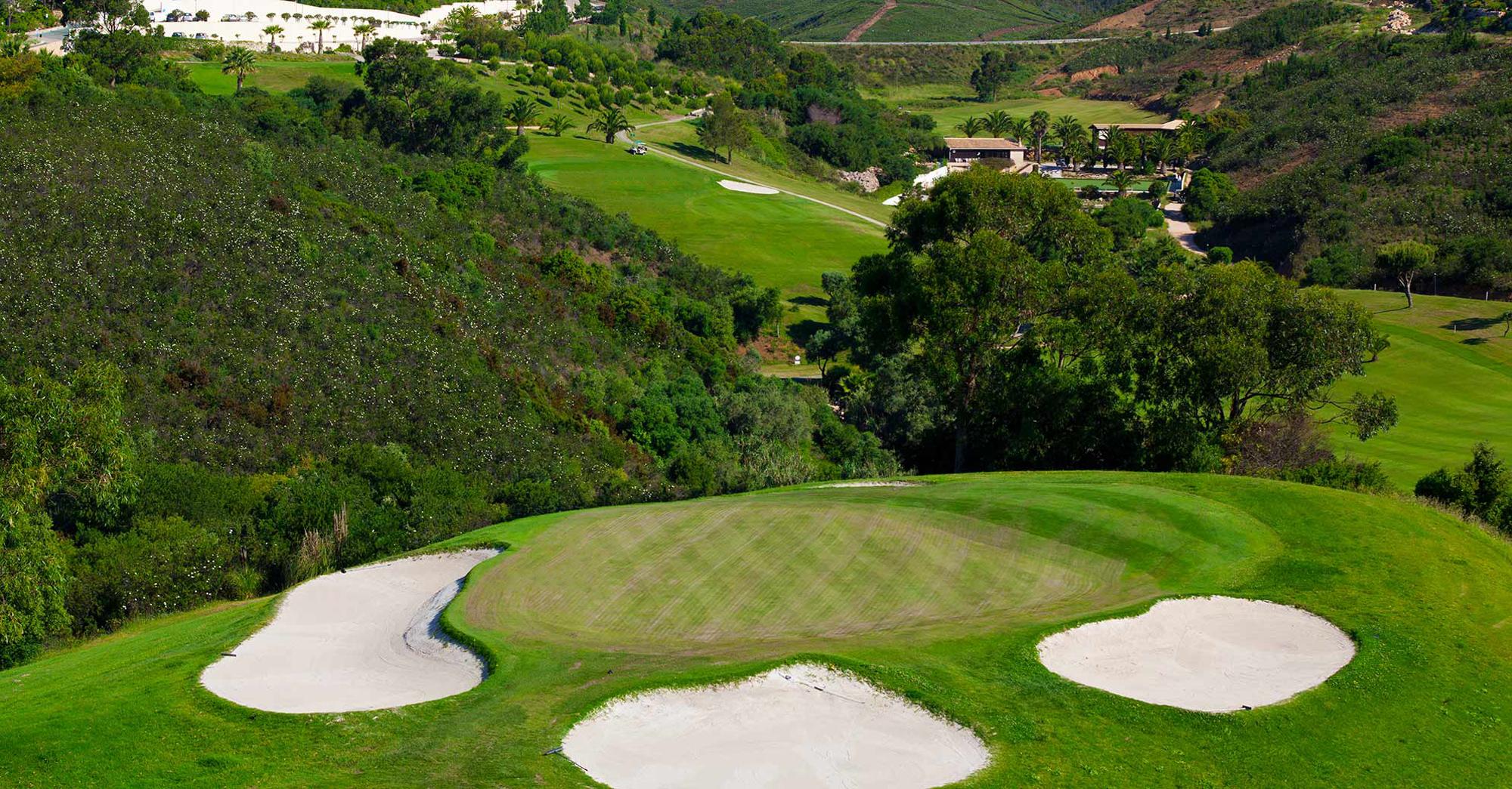 The Santo Antonio Golf Resort's lovely golf course in pleasing Algarve.