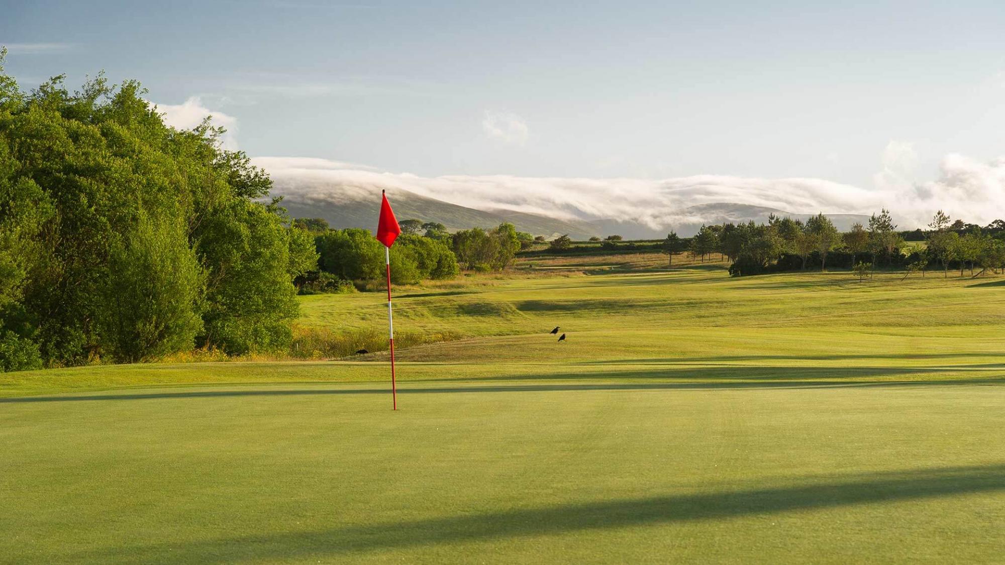 View Mount Murray Golf Club's lovely golf course in vibrant Isle of Man.