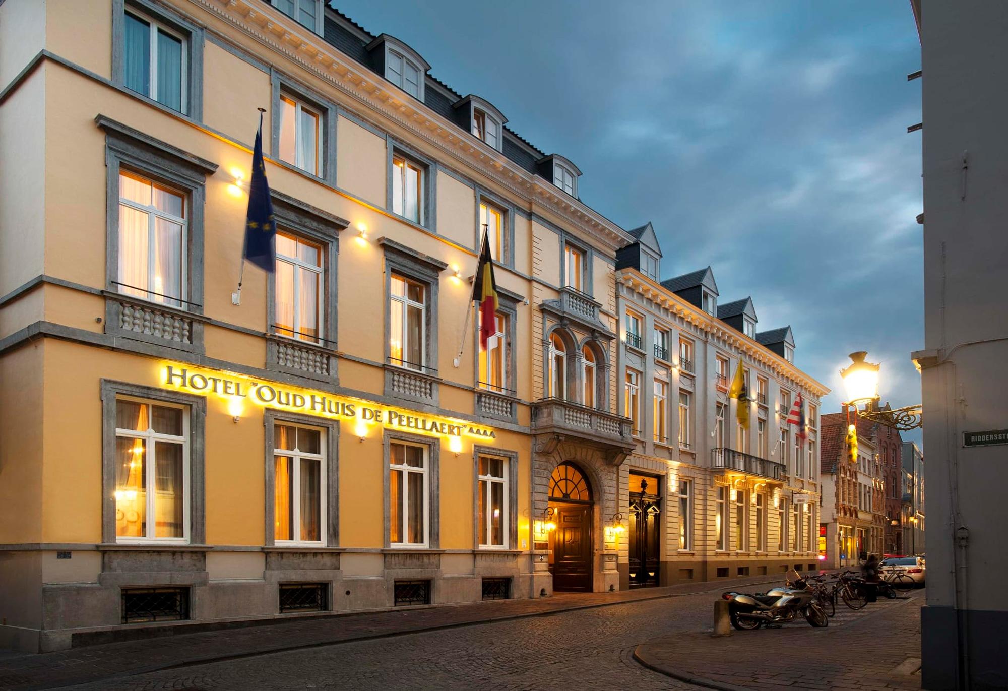 The Hotel Oud Huis de Peellaert's picturesque hotel in incredible Bruges  Ypres.