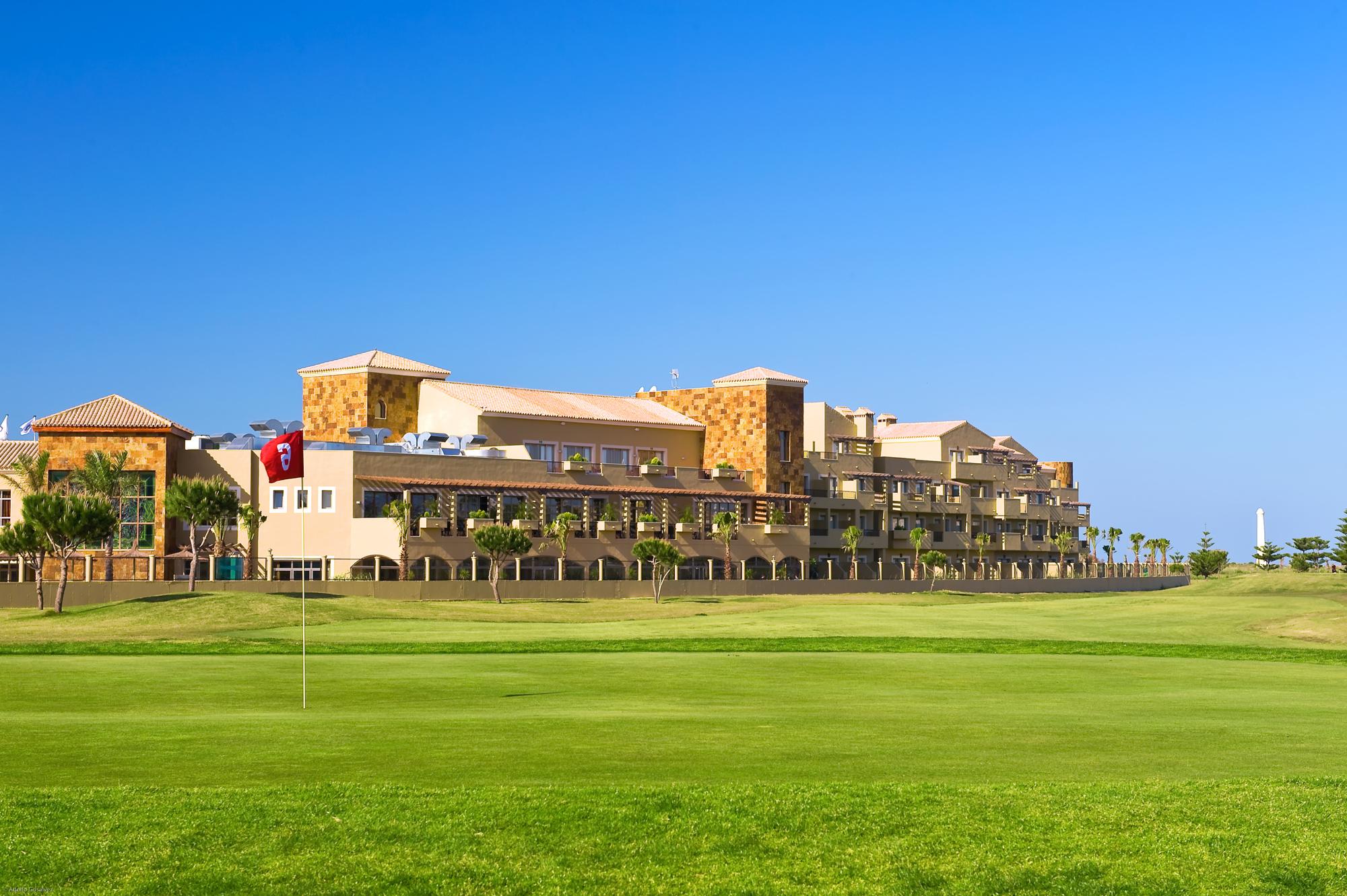 View Barcelo Costa Ballena Golf  Spa Resort's scenic hotel in impressive Costa de la Luz.