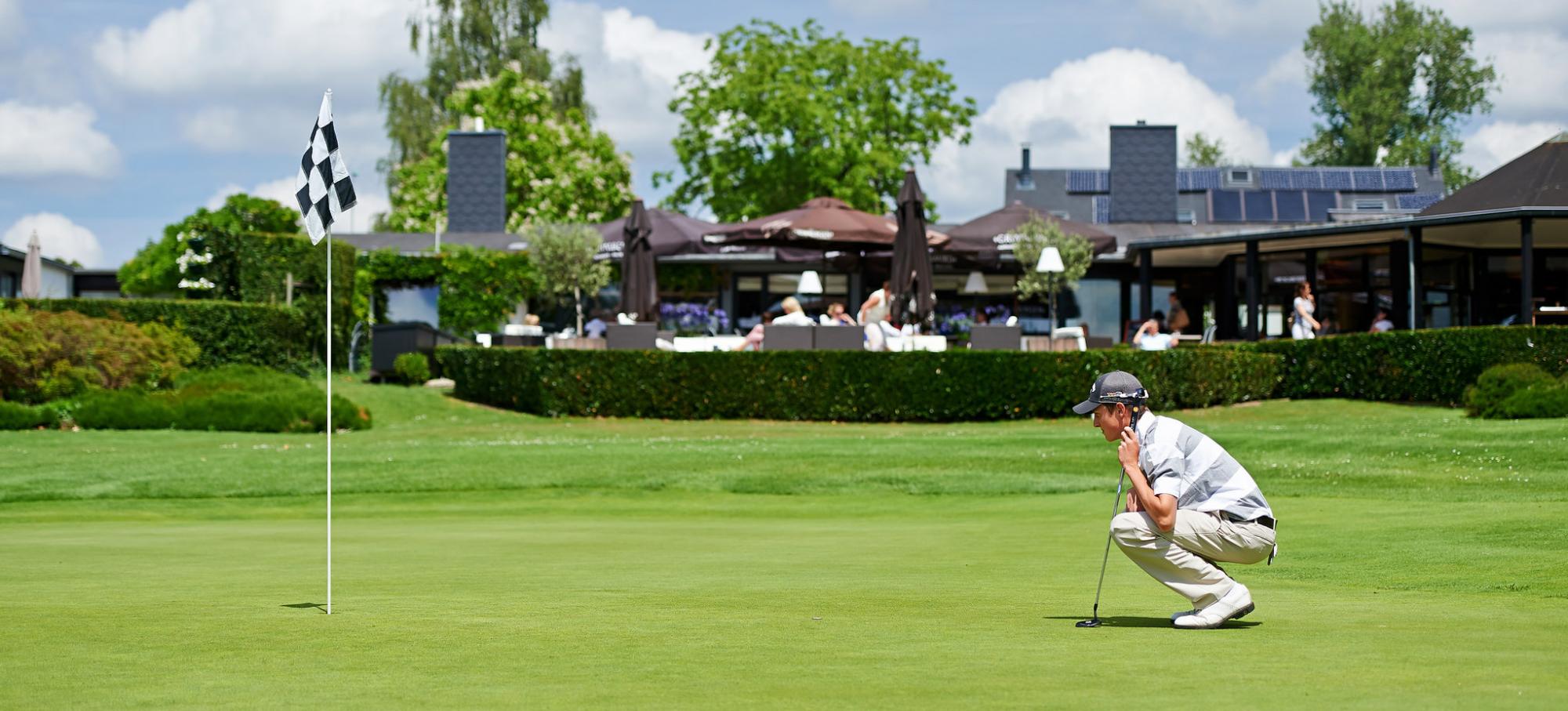 The Golf de Rigenee's beautiful golf course situated in marvelous Brussels Waterloo & Mons.