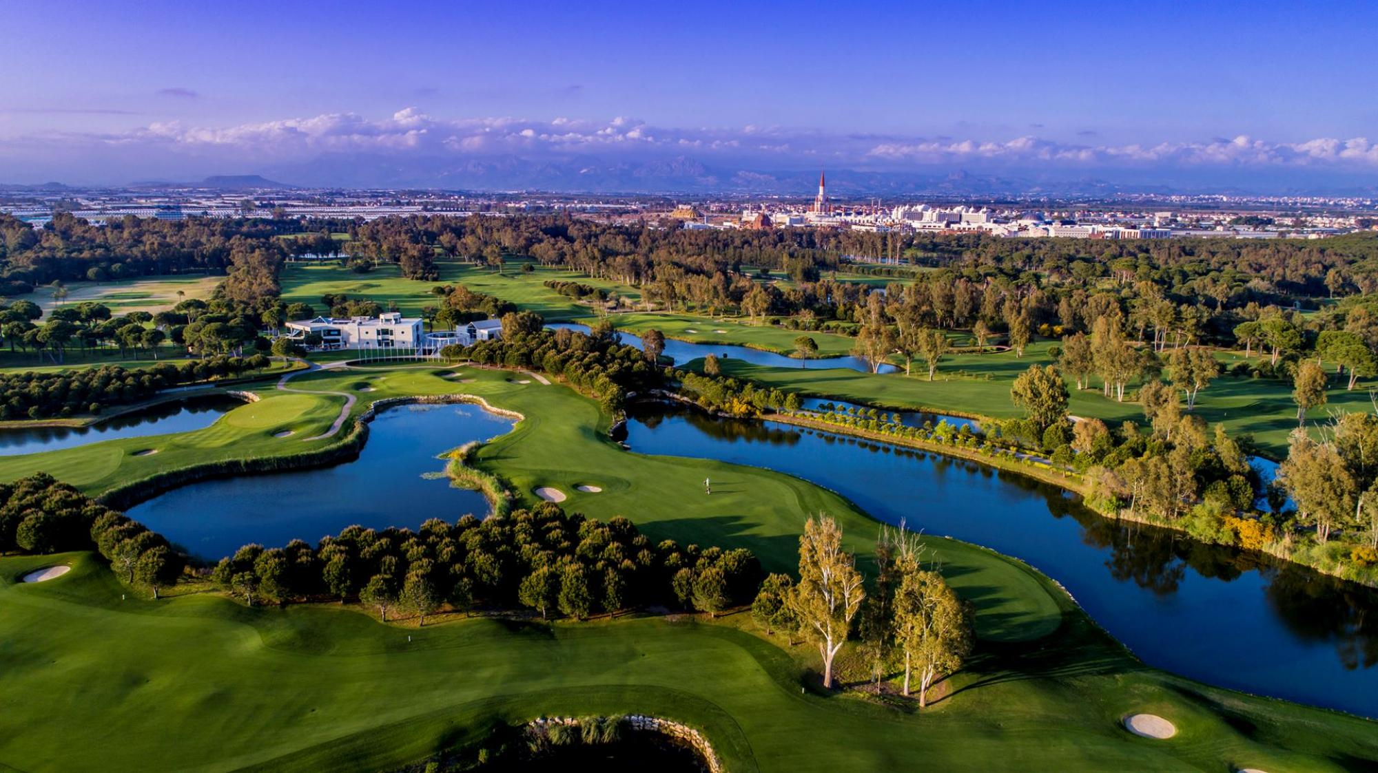 View Antalya Golf Club's picturesque golf course in astounding Belek.