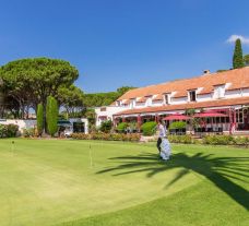 All The Golf de Valescure's beautiful golf course in striking South of France.