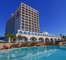The Crowne Plaza Hotel's lovely main pool in incredible Algarve.
