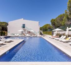 The Magnolia Golf and Wellness Hotel's impressive main pool in incredible Algarve.