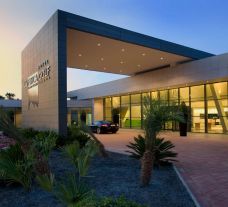 The La Finca Golf Resort Hotel's beautiful entrance within fantastic Costa Blanca.