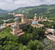 The Palace of the Lost City's scenic hotel in breathtaking South Africa.