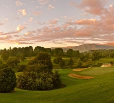 The Champagne Sports Resort's impressive golf course within pleasing South Africa.