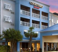 The Courtyard Myrtle Beach Broadway's picturesque entrance in sensational South Carolina.