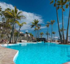 View Hotel Jardin Tropical's lovely main pool situated in brilliant Tenerife.