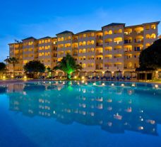 The IPV Beatriz Palace Hotel's beautiful main pool in striking Costa Del Sol.