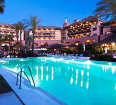 View Islantilla Golf Resort Hotel's impressive main pool situated in incredible Costa de la Luz.