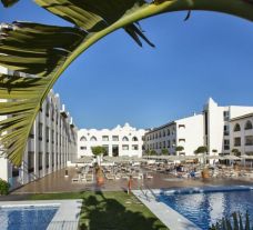 The MAC Hotel Puerto Marina's lovely outdoor pool within fantastic Costa Del Sol.