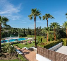 The NH Sotogrande Hotel's picturesque main pool in sensational Costa Del Sol.