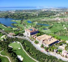 View Villa Padierna Palace Hotel's beautiful ariel view within stunning Costa Del Sol.