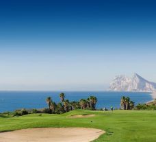 The Alcaidesa Links Course's impressive golf course within sensational Costa Del Sol.