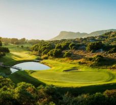 The Clovelly Country Club's beautiful golf course within amazing South Africa.