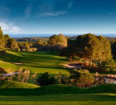 The Costa Dorada Golf Club's impressive golf course in incredible Costa Dorada.