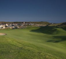 The Cruden Bay Golf Course's scenic golf course in sensational Scotland.