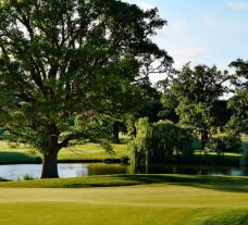 The Hanbury Manor Country Club's impressive golf course in brilliant Hertfordshire.