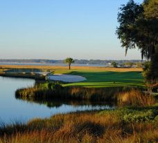 View Harbour Town Golf Links's picturesque golf course within dazzling South Carolina.