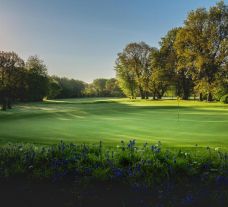 The Huntercombe Golf Club's lovely golf course in staggering Oxfordshire.