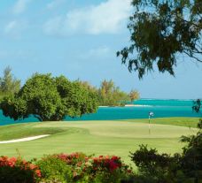 View Ile aux Cerfs Le Touessrok's picturesque golf course in astounding Mauritius.