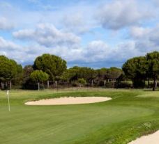 The La Monacilla Golf Club's beautiful golf course in striking Costa de la Luz.