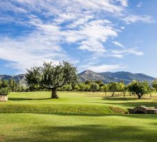 The Lauro Golf Club's scenic golf course in fantastic Costa Del Sol.