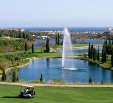 The Los Flamingos Golf Course's beautiful golf course in sensational Costa Del Sol.