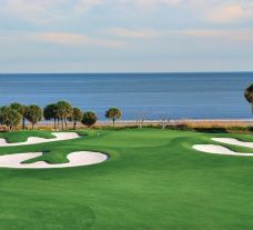 The Golf Club Med Les Dunes's picturesque golf course situated in stunning Mauritius.