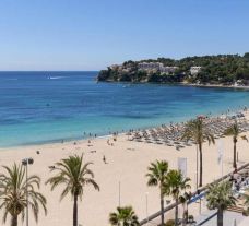 The INNSIDE Calvia Beach's lovely beach in pleasing Mallorca.