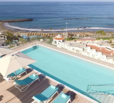 The Iberostar Selection Sabila's scenic outdoor pool in spectacular Tenerife.