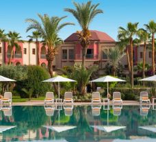 The Iberostar Club Palmeraie Marrakech's scenic main pool in sensational Morocco.
