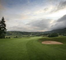 View The Montgomerie Course at Celtic Manor Resort's picturesque golf course within dazzling Wales.